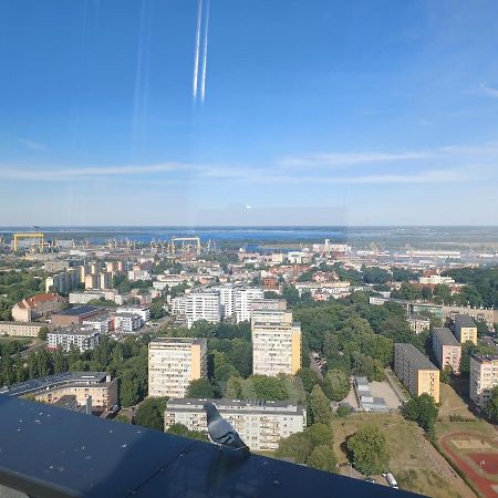 Hanza Tower Ajp Lux Apartment Szczecin Buitenkant foto