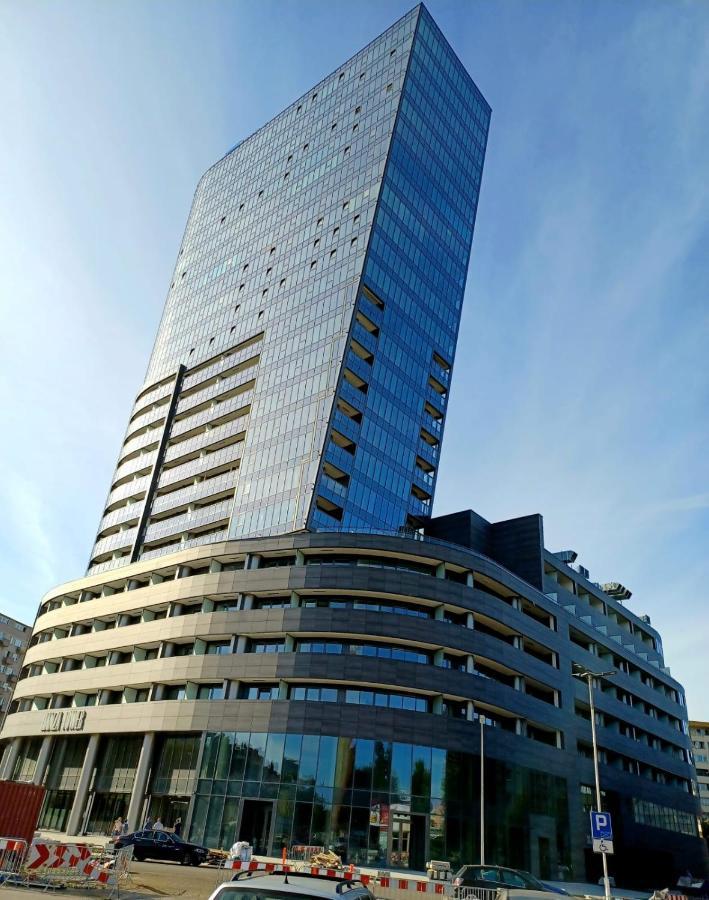 Hanza Tower Ajp Lux Apartment Szczecin Buitenkant foto